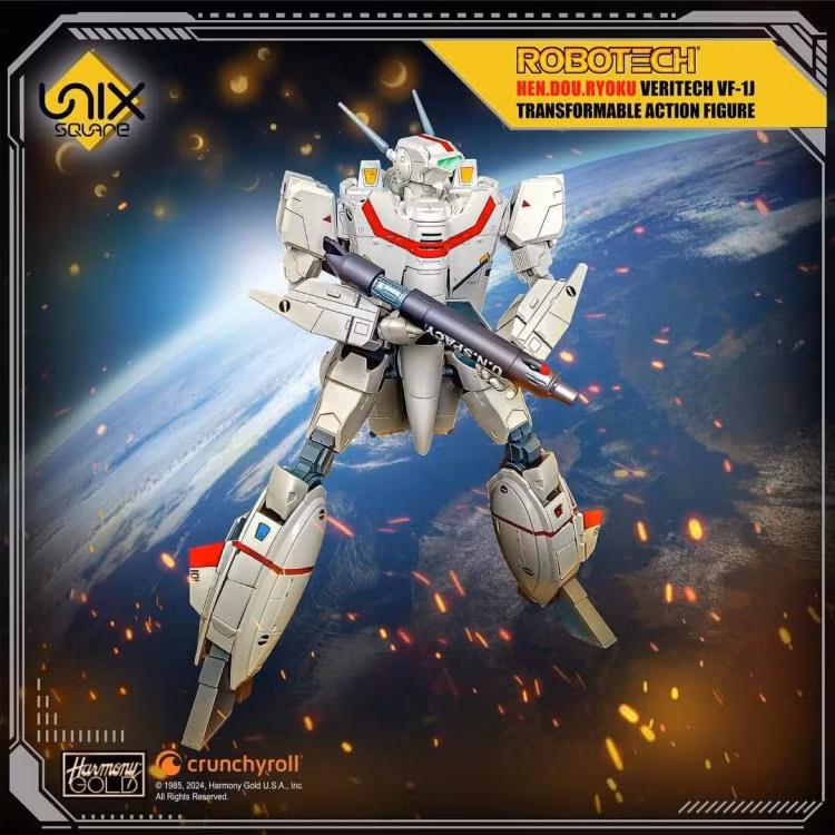 Robotech Hen Dou Ryoku Veritech VF-1J Transformable Action Figure