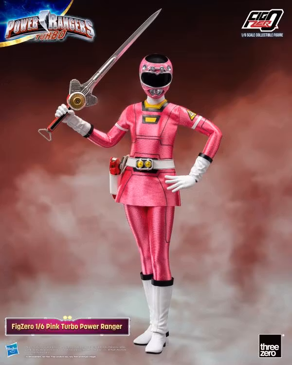 Power Rangers Turbo FigZero Pink Turbo Ranger 1/6 Scale Figure