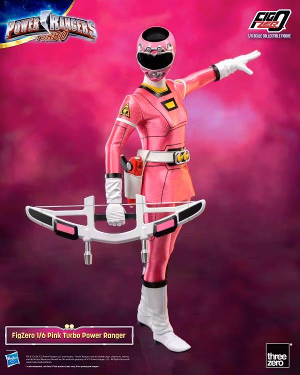 Power Rangers Turbo FigZero Pink Turbo Ranger 1/6 Scale Figure