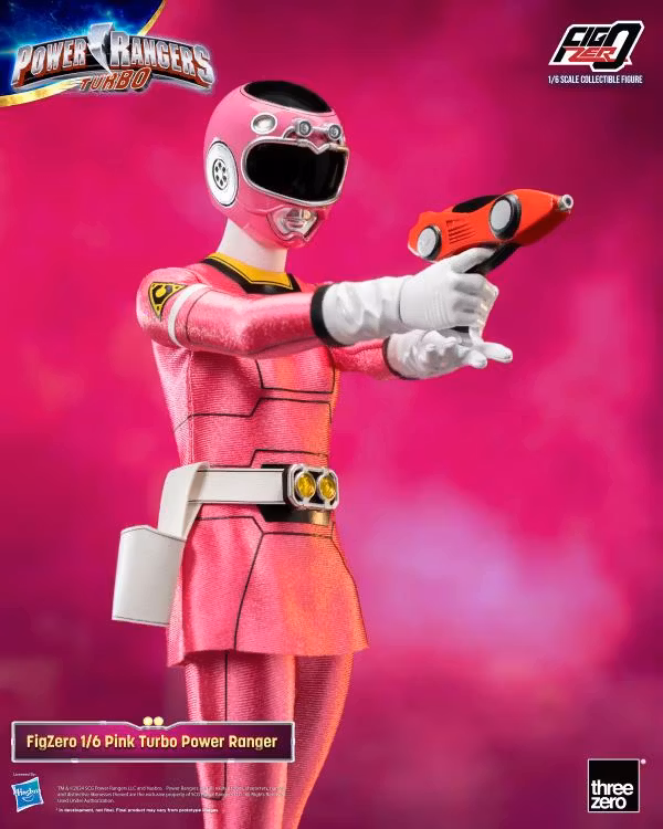 Power Rangers Turbo FigZero Pink Turbo Ranger 1/6 Scale Figure