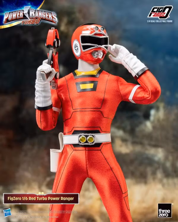 Power Rangers Turbo FigZero Red Turbo Ranger 1/6 Scale Figure