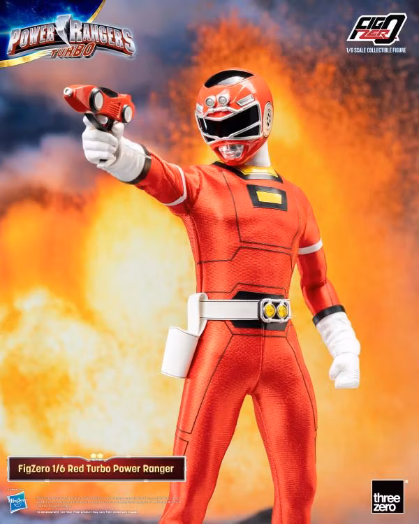 Power Rangers Turbo FigZero Red Turbo Ranger 1/6 Scale Figure