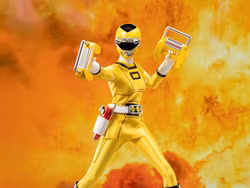 Power Rangers Turbo FigZero Yellow Turbo Ranger 1/6 Scale Figure
