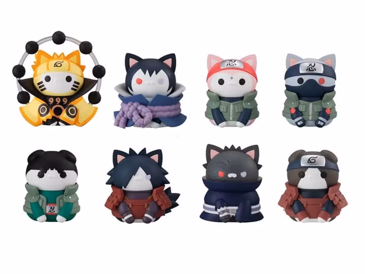 Naruto: Shippuden Nyaruto! Mega Cat Project Last Battle Ver. Set of 8 Figures