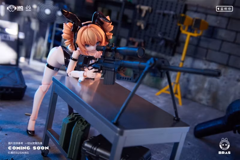 Bunny Rapid Action Squad Sniper Leoni 1/12 Scale Action Figure