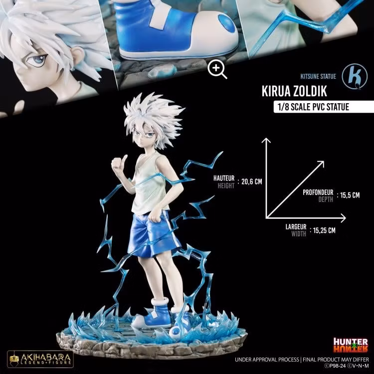 Hunter x Hunter Akihabara Legend Killua Zoldyck (God Speed Mode) 1/8 Scale Figure