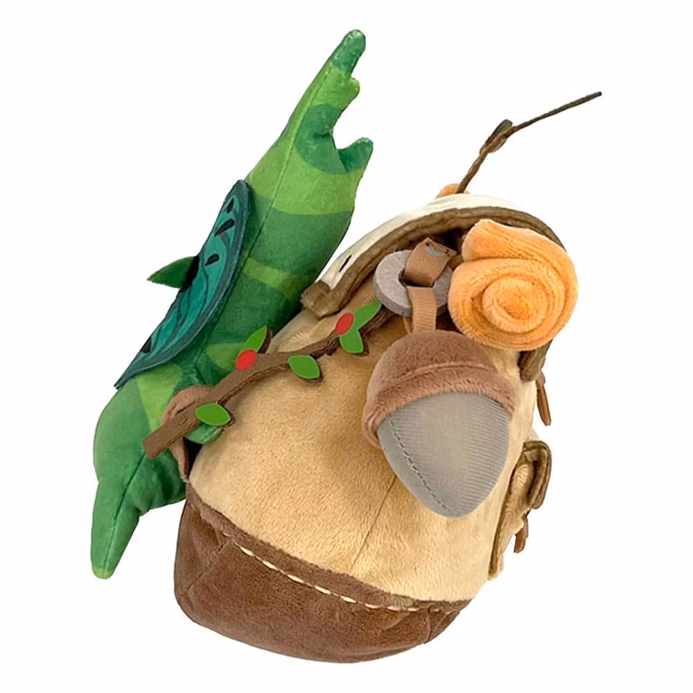 The Legend of Zelda: Tears of the Kingdom Plush Figure ZP04 Korok with Backpack Brown