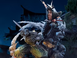 Ninja Scroll Ultimate Premium Masterline Jubei vs. Tessai 1/4 Scale Statue