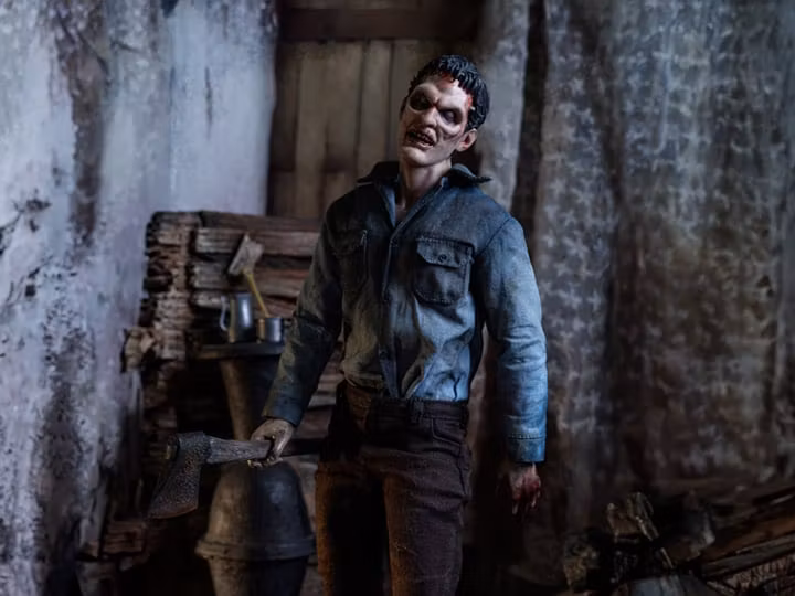 Evil Dead 2: Dead by Dawn Deadite Ash 1/6 Scale Figure