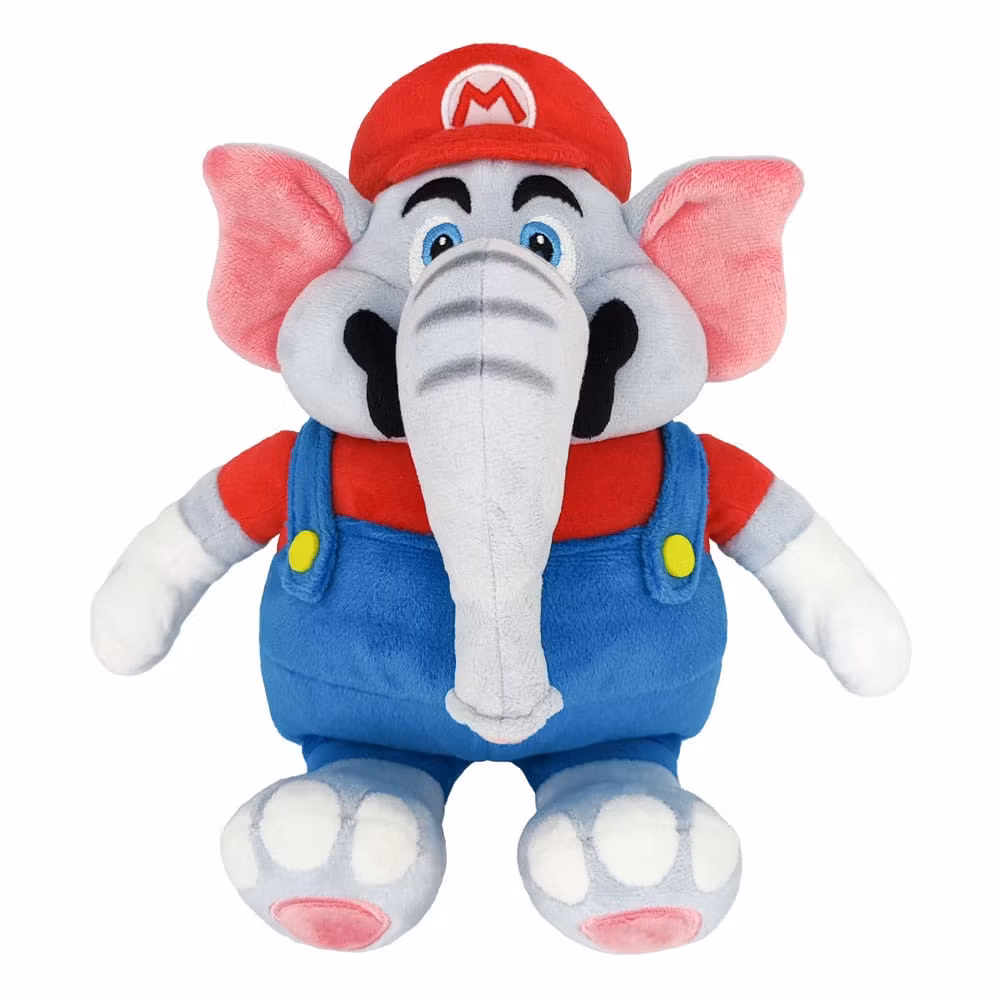 Super Mario Bros. Wonder Plush Figure Mario Elefant