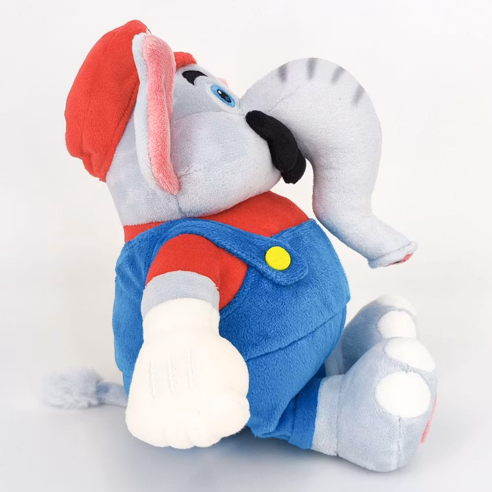 Super Mario Bros. Wonder Plush Figure Mario Elefant