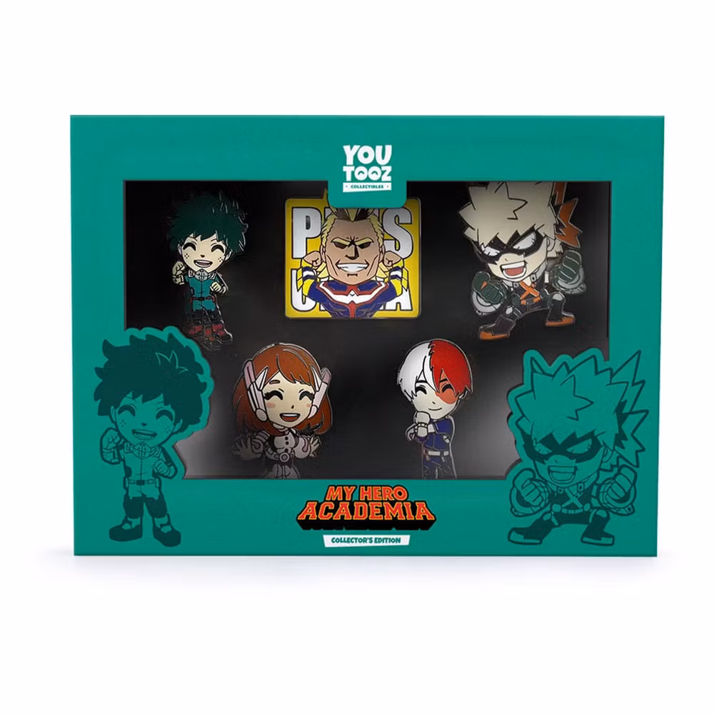 My Hero Academia Enamel Pins Set