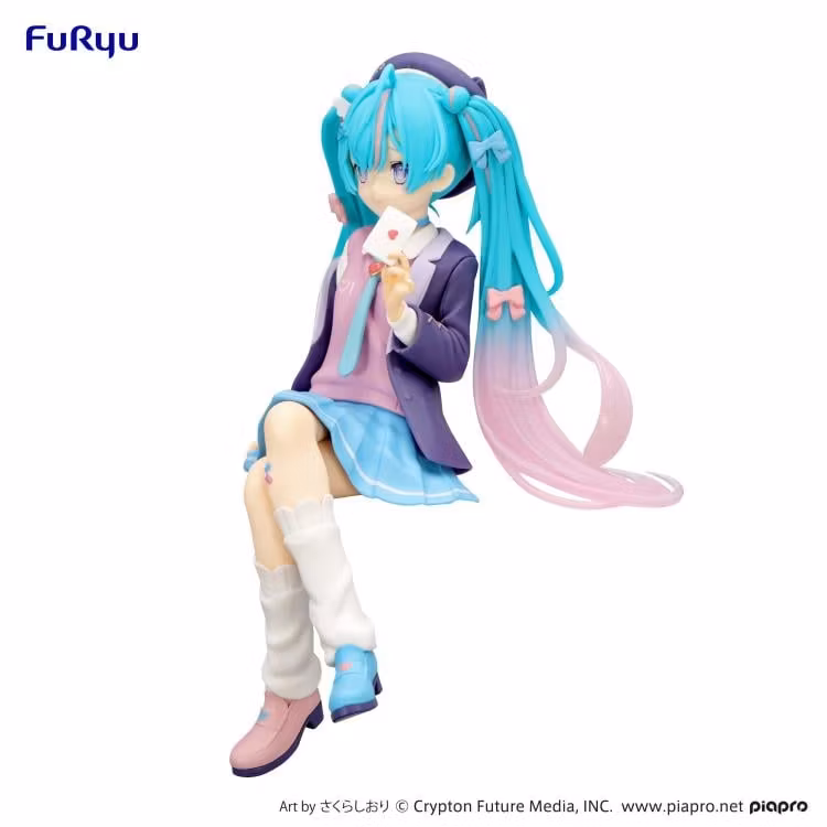 Vocaloid Hatsune Miku (Love Blazer Navy Color Ver.) Noodle Stopper Figure