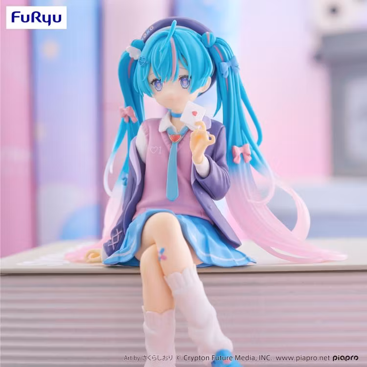 Vocaloid Hatsune Miku (Love Blazer Navy Color Ver.) Noodle Stopper Figure