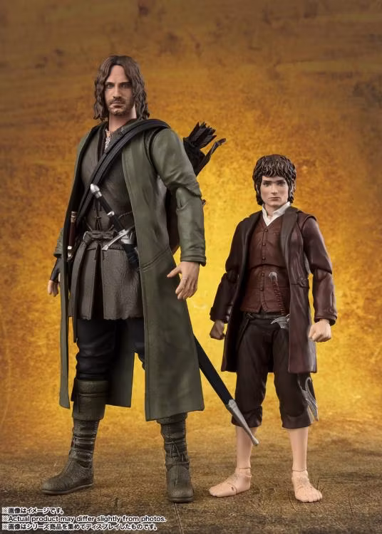 The Lord of the Rings: The Fellowship of the Ring S.H.Figuarts Frodo Baggins & Gollum Set