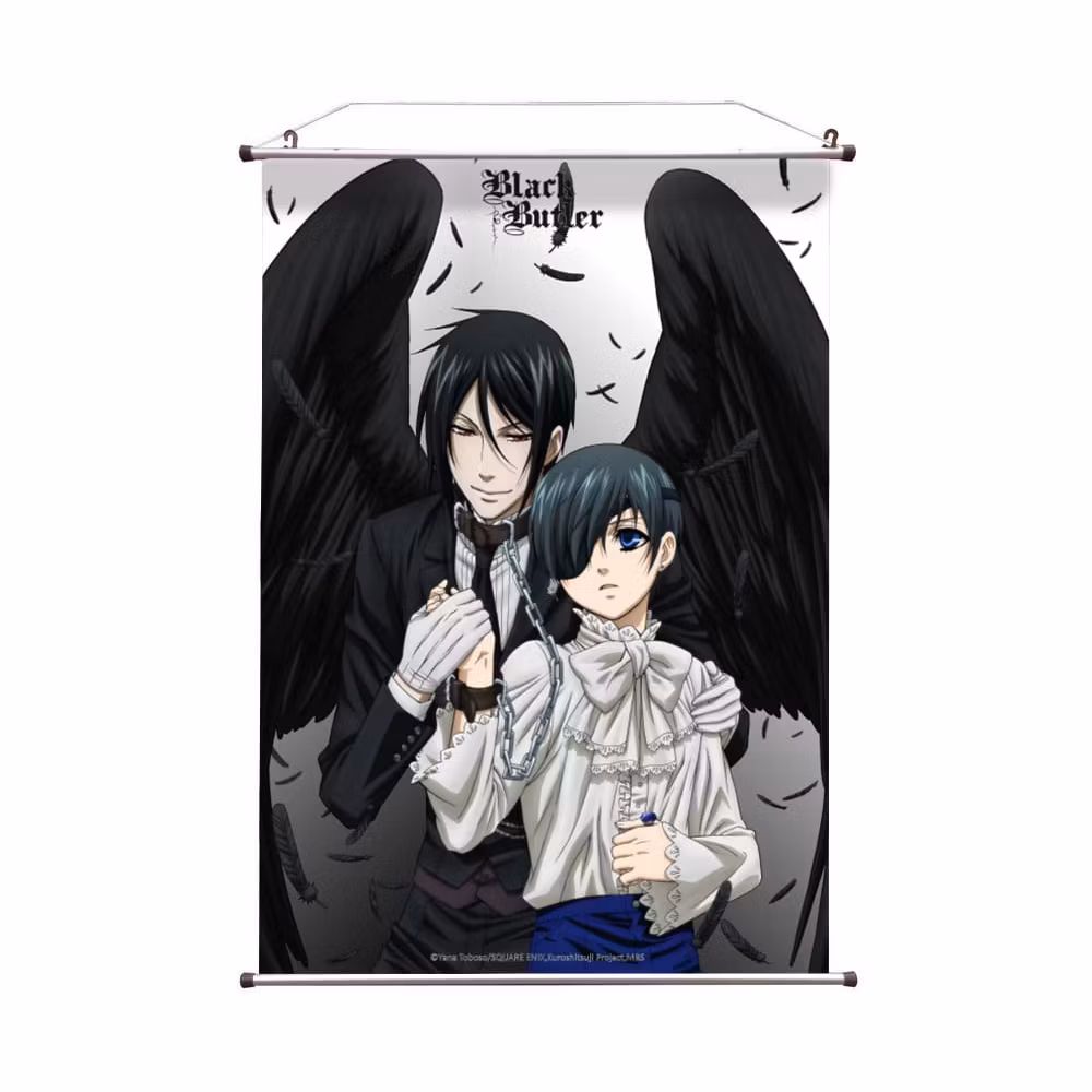Black Butler Wallscroll Black Wings 60 x 90 cm