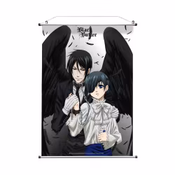 Black Butler Wallscroll Black Wings 60 x 90 cm