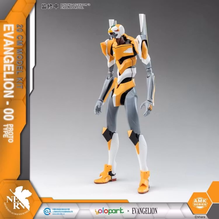 Rebuild of Evangelion EVA-00 Proto Type Advanced Model Kit
