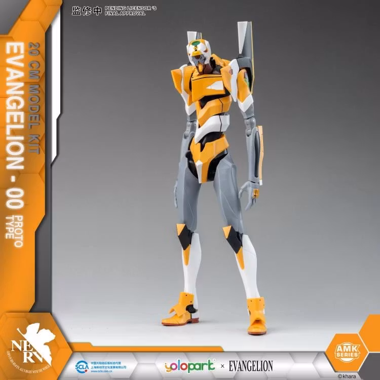 Rebuild of Evangelion EVA-00 Proto Type Advanced Model Kit
