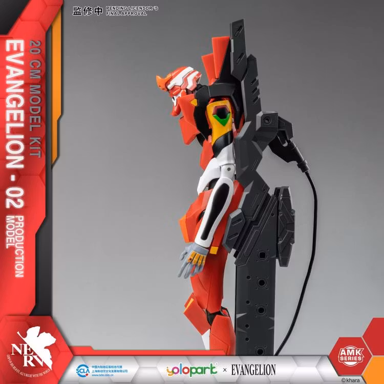 Rebuild of Evangelion EVA-02 Production Model Advanced Model Kit