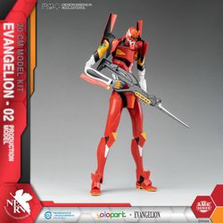 Rebuild of Evangelion EVA-02 Production Model Advanced Model Kit