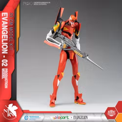 Rebuild of Evangelion EVA-02 Production Model Advanced Model Kit