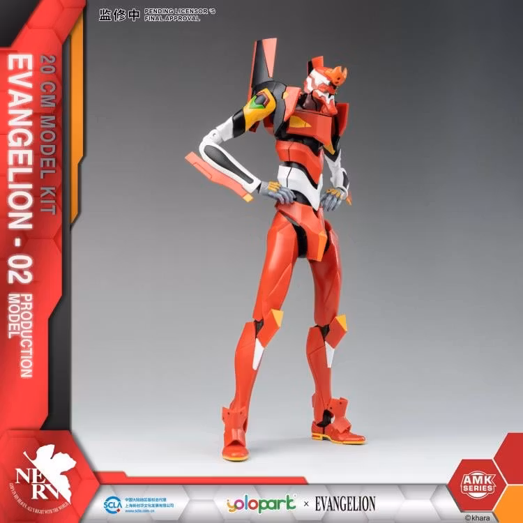 Rebuild of Evangelion EVA-02 Production Model Advanced Model Kit