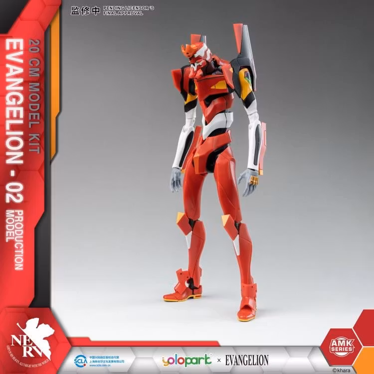 Rebuild of Evangelion EVA-02 Production Model Advanced Model Kit