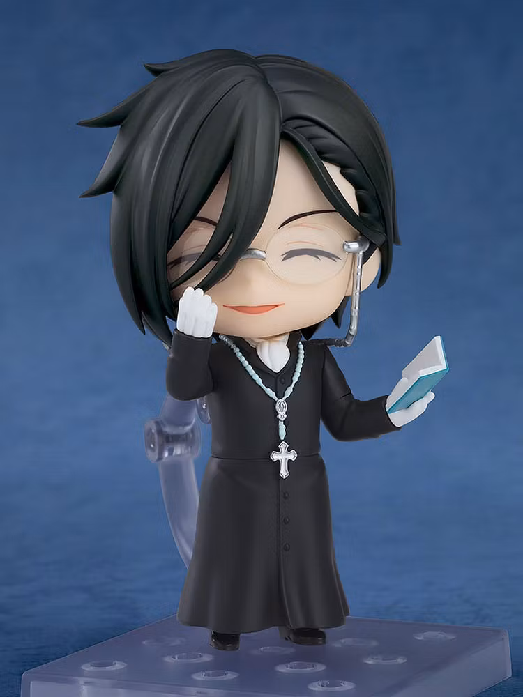 Black Butler: Boarding School Arc Nendoroid Sebastian Michaelis (Sapphire Owl Ver.)