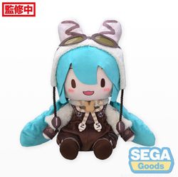 Character Vocal Series 01: Hatsune Miku Fuwa Petit Plush Figure Hatsune Miku (Marshmallow Hot Cocoa Ver.) LL