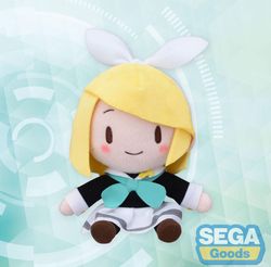 Character Vocal Series 02: Kagamine Rin/Len Fuwa Petit Mini Plush Figure Kagamine Rin (Uniform Ver.) (EX)