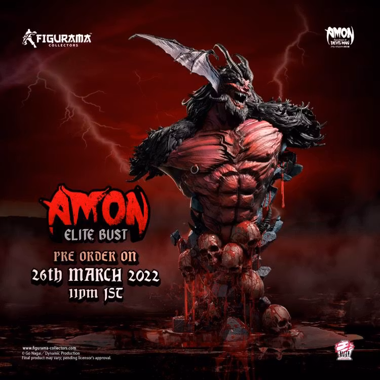 Devilman Elite Amon 1/4 Scale Limited Edition Bust