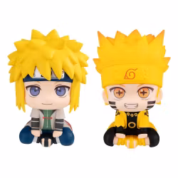 Naruto Shippuden Look Up Series Naruto Uzumaki (Six Paths Sage Mode) & Minato Namikaze (with gift)
