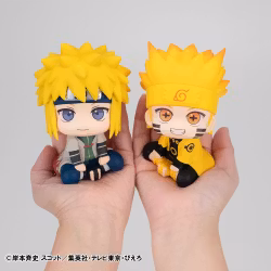 Naruto Shippuden Look Up Series Naruto Uzumaki (Six Paths Sage Mode) & Minato Namikaze (with gift)