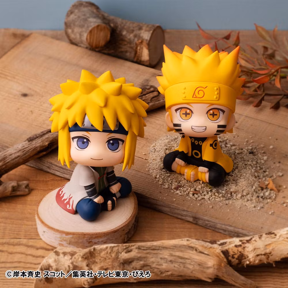 Naruto Shippuden Look Up Series Naruto Uzumaki (Six Paths Sage Mode) & Minato Namikaze (with gift)