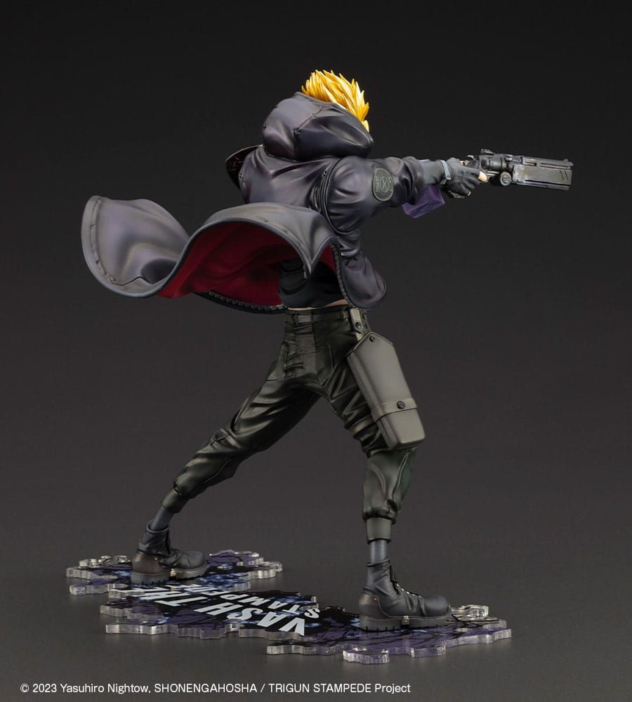 Trigun Stampede ArtFX J Vash the Stampede (The Gunman in Black Ver.)