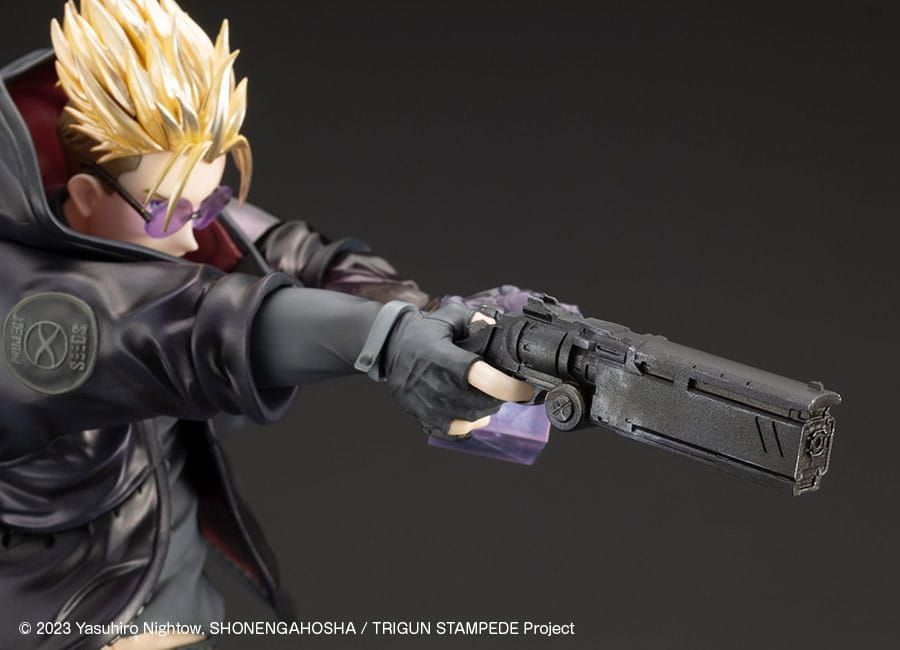 Trigun Stampede ArtFX J Vash the Stampede (The Gunman in Black Ver.)