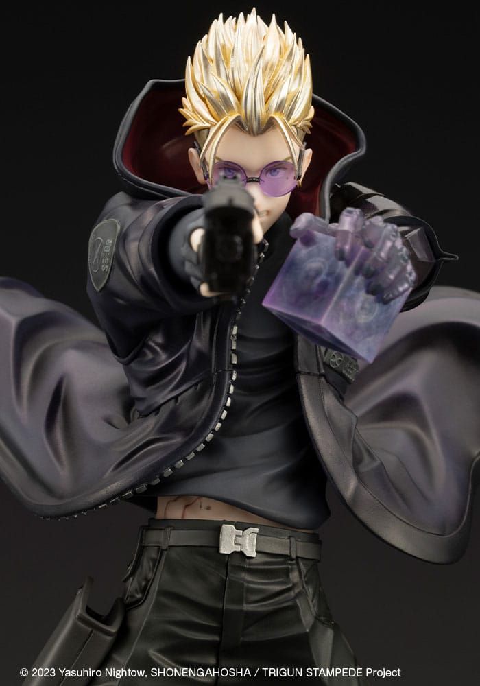 Trigun Stampede ArtFX J Vash the Stampede (The Gunman in Black Ver.)