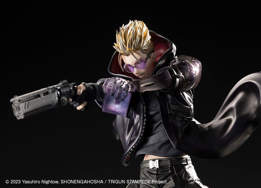 Trigun Stampede ArtFX J Vash the Stampede (The Gunman in Black Ver.)