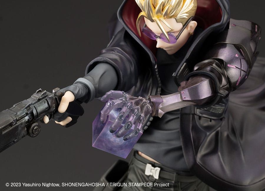 Trigun Stampede ArtFX J Vash the Stampede (The Gunman in Black Ver.)