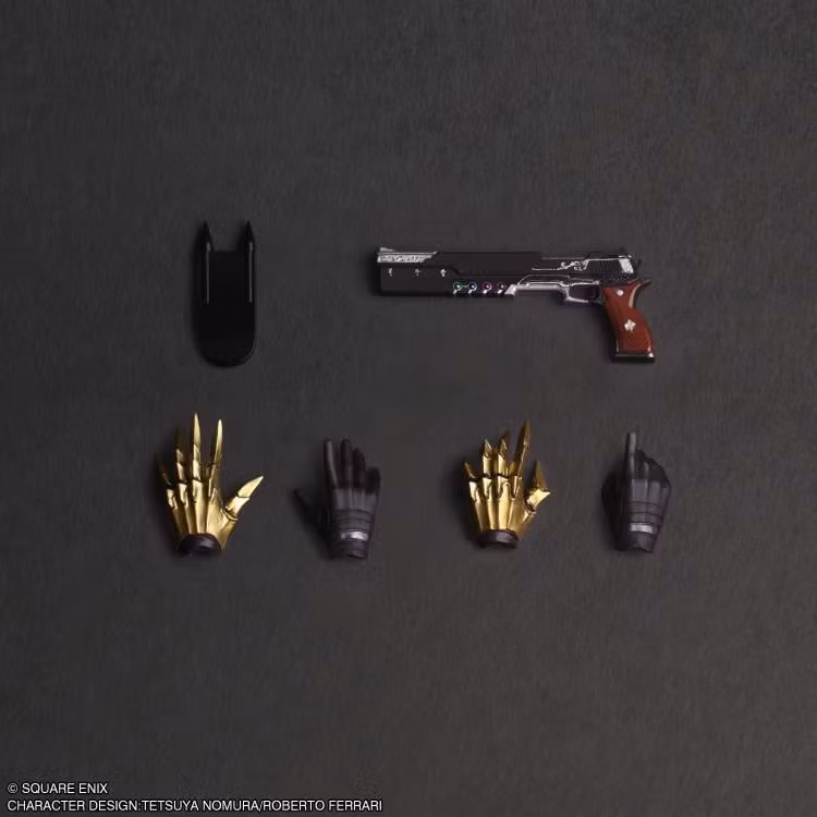 Final Fantasy VII Rebirth Play Arts Shin Vincent Valentine