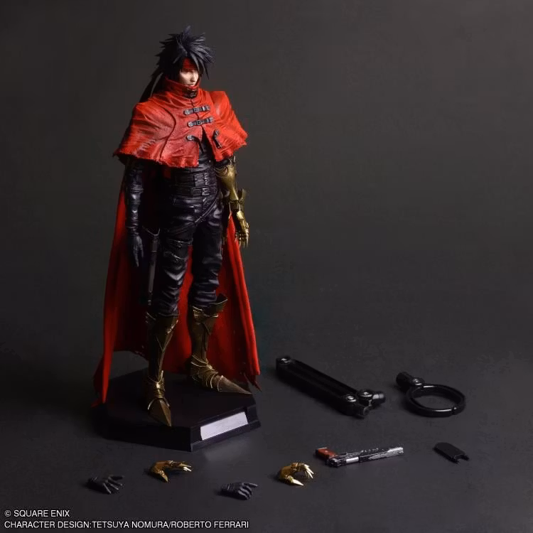 Final Fantasy VII Rebirth Play Arts Shin Vincent Valentine