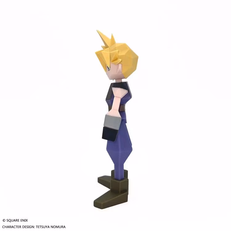 Final Fantasy VII Cloud Strife Polygon Soft Vinyl Figure
