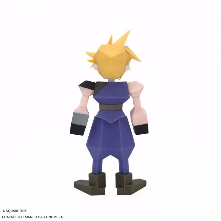 Final Fantasy VII Cloud Strife Polygon Soft Vinyl Figure