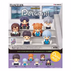 Neon Genesis Evangelion Petadoll Set of 6 Figures