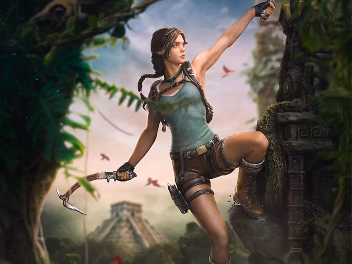 Tomb Raider Lara Croft 1/10 Deluxe Art Scale Limited Edition Statue