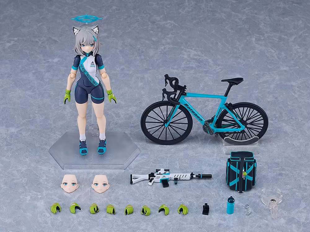 Blue Archive Figma Shiroko Sunaookami (Cycling DX Edition)