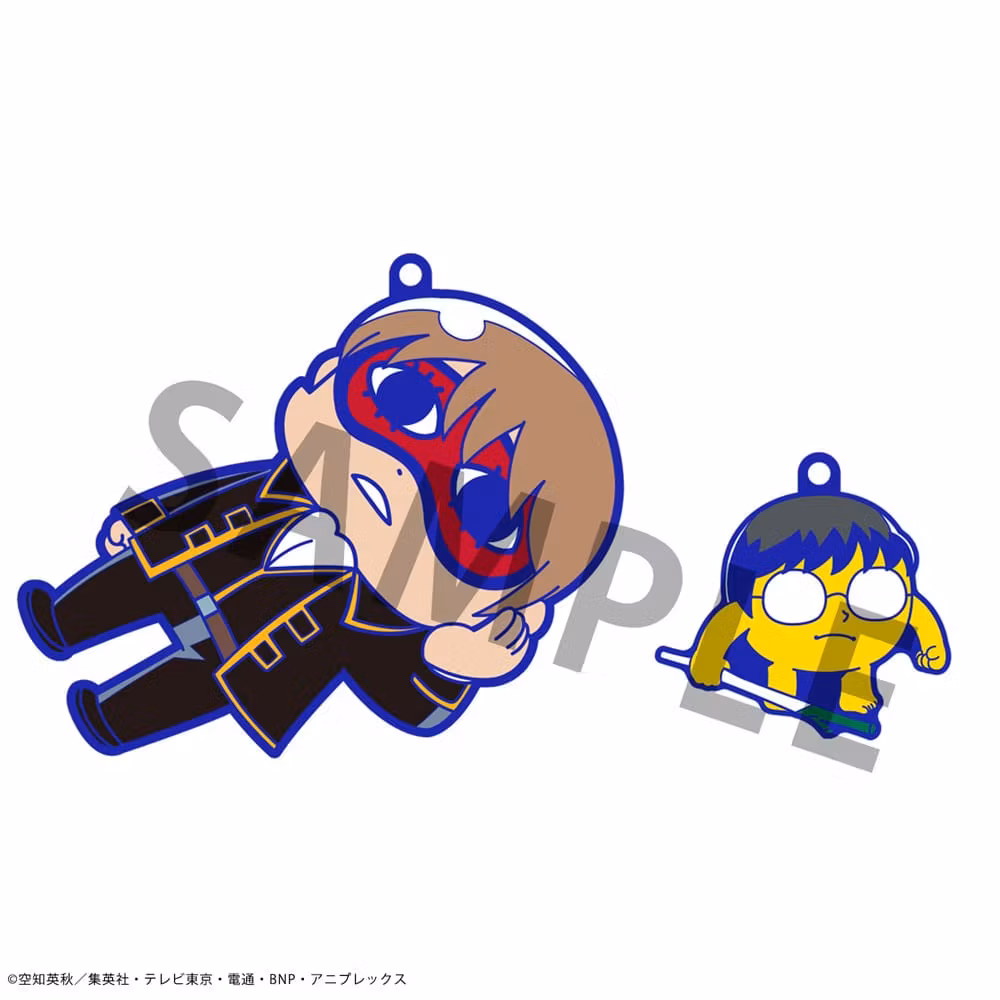 Gintama x Okawabukubu Rubber Mascot Buddycolle Rubber Charms Gintama Oshant Set