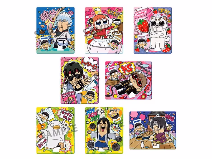 Gintama x Okawabukubu Acrylic Stand Figure Set