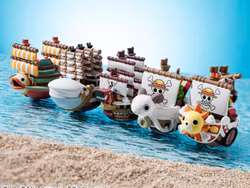 One Piece Grandline YuraColle Series One Set of 5 Ships